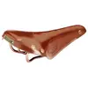 Selle de vélo B17 Spécial en cuir et acier - Brooks - Vert, Miel, Noir - 280mm x 170mm