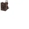 JollyLook Mini caméra instantanée à sténopé prémontée, couleur marron