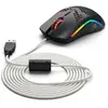 Glorious PC Gaming Race Ascended Cable V2 - Arctic White 0,000000 Noir