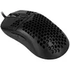 Arozzi Favo - Souris - optique - 7 boutons - filaire - USB - noir