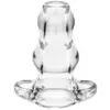 Perfect Fit Brand Double Tunnel Plug Xl Transparent 1pc