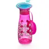 Gourde  360 ° enfant avec couvercle ROSE Wowcup