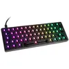 Glorious Gaming Base de clavier mécanique GMMK Compact ISO - 62 touches RGB (Noir)