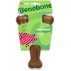 Benebone - Jouet os à macher pour chien adulte saveur bacon, Taille M