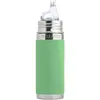 Pura - Biberon isotherme d'apprentissage en inox 260ml Vert