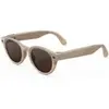 Meta - Lunettes Connectées  Glasses Panthos Sandstone S Solai Marron