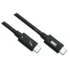 Câble Thunderbolt 4 / USB-C / USB4 - OWC - 40 Gbit/s - 100 W - 2 m - Noir