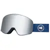 Knockaround - Masque de ski - Slingshots Sky Peak / Revo Silver Smoke  - Bleu