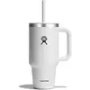 Hydro Flask - All Around Travel Tumbler - Gourde taille 0,95 l, gris/blanc