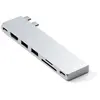 SATECHI USB C HUB MULTIPORT ADAPTER PRO SLIM, DONGLE 7 EN 1 POUR MACBO