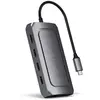 SATECHI ADAPTATEUR MULTIPORT USB4 - CHARGE USB-C, ETHERNET GIGABIT, DO