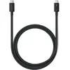 Satechi Câble de Charge et de Transfert Thunderbolt 4 Pro USB-C / USB-C 240W 1m Noir