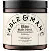 FABLE & MANE Masque capillaire brillance - Au thé noir 