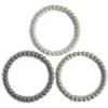 Mushie Set 3 Siliconen Bijtringen Bracelet | Green Tea/Cool Gray / Sea...