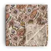 Mushie Maxi lange en coton Retro Flowers (120 x 120 cm)
