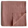 Mushie Maxi lange en coton bio Cedar (120 x 120 cm)