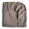 Mushie Drap housse en mousseline de coton Natural (120 x 60 cm)