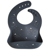 Mushie & Co Bavoir à poche en silicone Boats