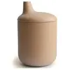 Mushie Tasse à bec en silicone Natural