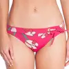 Huit - Bas de maillot de bain Diva rouge T.M