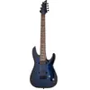 Schecter Omen 7 Elite See Thru Blue Burst