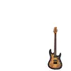 Sterling Guitars Richardson Cutlass 6 Natural Poplar Burl Burst