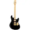 Sterling Guitars Stingray Black Jared Dines Signature Gold