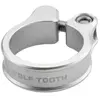 Collier de tige de selle wolf tooth argent brut