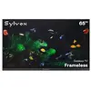 SYLVOX Frameless-65 (165cm) TV Extérieur-TV 4K UHD-IP56 étanche-1000Ni...
