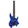 Sire Larry Carlton X6 7-String Headless Blue Swirl guitare électrique
