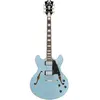 D'Angelico Premier DC Steel Blue guitare semi-hollow body
