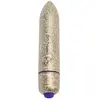 Rocks-Off Mini-vibromasseur Precious Golden Passion Doré