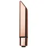 ROCKS-OFF Bamboo 10 Mondri - Vibromasseur Discret en ABS Doux, 10 Modes de Vibrations, Rose Or