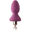 ROCKS-OFF Ass-Berry - Plug Anal Vibrant, 7 Modes de Vibrations, Framboise