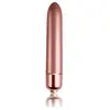 Rocks-Off Touch Of Velvet Vibrating Bullet Rose Blush 1pc