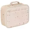 3 sprouts Lunch bag en tissu recyclé Terrazzo rose