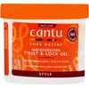 Cantu Lot de 2 pots de gel pour cheveux naturels Twist & Lock 370 g