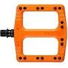 Paire de pedales plates deity deftrap orange