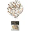 Ballons confettis pénis Glitterati
