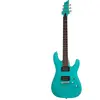 Schecter C-6 Deluxe - Guitare électrique - Satin Aqua