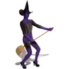 RueDeLaFete Morphsuits Sorcière Violette - Taille : M-150cm /165 cm