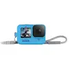 Accessoires Camera - GoPro - Housse et cordon - Bleu azur ADSST-003