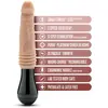 Dr. Skin Silicone - Dr. Knight - Gode à mouvements et vibrations - Beige
