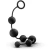 Blush Novelties Anal Adventures - Chapelet anal en silicone - Noir