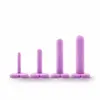Blush Novelties Wellness - Assortiment de dilatateurs vaginaux en silicone - Violet