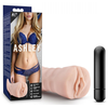 M for Men - Masturbateur Ashley avec vibromasseur bullet - Vagin