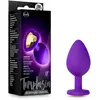 Temptasia - Plug avec diamant Moyen - Violet