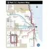 Chicago Transit Map Mini 100 Pièces  New York Puzzle Company