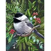 Puzzle 500 pièces : mésange à tête noire
