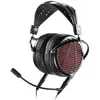 Audeze LCD-GX Casque Avec fil Arceau Noir, Rouge